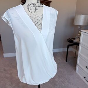 Halogen Ivory Sleeveless Top